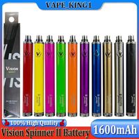 Vision Spinner 2 II Battery 1600mAh Ego C Twist Variable Voltage VV 3.3-4.8V Electronic Cigarette For Ego Thread Atomizers