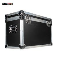 Shehds Stage Lighting Flight Case 2 en 1 Entrega rápida LED Beam + WASH 19x15W para DISCO KTV Party Professional DJ Equipment