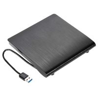 USB 3.0 Extern optisk hårddiskfodral för skrivbords PC Laptop Notebook DVD / CD-ROM SATA Extern DVD-kapsling