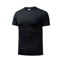 Factory Direktförsäljning Nylon Ice Silk 2020 Ny kortärmad mens träningsträning T-shirt Kort T Snabbtorkande kläder