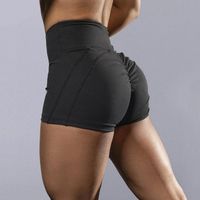 Yaz Seksi Şort Sıkı Streç Fitness Spor Giyim Skinny Kadın Push Up Spor Giyim Nefes Egzersiz Tayt # 6.10 Kadınlar