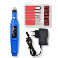 Mini Electronic Nail Care Drill Bit Sanding Polisher Nursing Kit Manicure Pedicure Tool for Removing Acrylic Gel 220222
