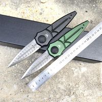 Пиранья новый тип без замка складной нож D2 Blade Aviation алюминиевый сплав 6061 ручка открытый кемпинг карманный карманный EDC ножи BM 535 537 3310