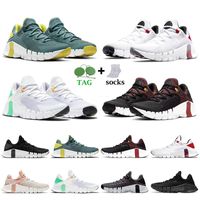 Yeni Varış Ücretsiz Metcon 4 Erkek Kadın Koşu Ayakkabıları Siyah Serin Gri Dünya Çapında Volt Yeşil Sarı Beyaz Pembe Yumruk Tasarımcı Sneaker Spor Eğitmen Boyutu 36-45