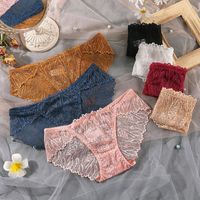 Kadınlar Külot Güzel Dantelli İç çamaşırı Seksi Perspektif G-String İç çamaşırı Özeti bayanlar T-Back 1pcs/Lot Bragas