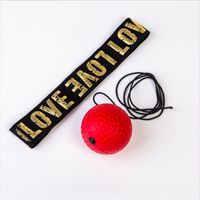 Boxing Punch Exercise Fight Ball React Reflex Ball with Head...