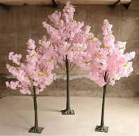 인공 벚꽃 나무 자극 식물 가짜 꽃 나무 거실 호텔 웨딩 웨딩 장식 홈 가구 벚꽃