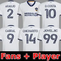 MLS 2022 2023 Los Angeles La Galaxy Futebol Jerseys Chicharito D.Costa Joveljic Efraín Álvarez Marky Cabral 22 23 Kljestan Home Futebol Camisas Top Fans Player Version