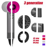 3 Generation Hårtork US / EU / UK Plug Professionell Salong Verktyg Varm Värme Fast Speed ​​Topseller