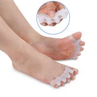 Silicone Bunion Corrector Toe Separatori Straightener Silicone Foot Care Bunion Protector Foot Care Tool Pro Massager