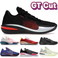 Newest GT Cut Basketball Shoes grinch triple black Universit...
