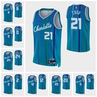 Charlotte Hornets Dennis Smith Jr. 2022-23 Purple Statement Edition Jersey