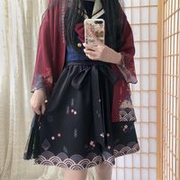 Ethnic Clothing Traditional Adult Kimono Tops Shirt Print Anime Classic Cosplay Costumes Japanese Style Yukata Haori Cardigan Asian Streetwe