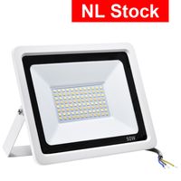 NL illuminazione esterna LED Proiettori AC110V / 220V IP65 50W 100W 3 colori che cambiano la temperatura del colore regolabile applicare al garage da giardino cortile