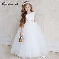 Compre al por mayor Vestidos Sencillos De Primera Comunión de bajo precio \u0026  de calidad con envío gratuito | Es.DHgate