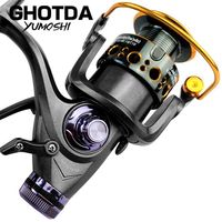 Fishing Reel Carp Spinning Front and Rear Brake System Metal Spool s Tools Accessories 211228