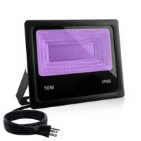 10W 20W 30W 50W UV Led Floodlight Ultra Violet LEDs Black Li...