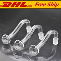 Dhl Free Male Female Banger Nail 10mm 14mm 18mm Glass Oil Burner Pipe Bubbler Smoking Water Pipe Adapter for Bubbler Water Bong Factory Pric