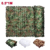 0. 5x1m Hunting Military Camouflage Nets Woodland Army Traini...