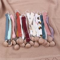 Dummy clip baby ciuccio clip catena di catena di lino in cotone panno per bambini per bambini