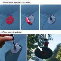 1 stücke Auto Windschutzscheibe Windschutzscheibe Glas Reparatur Kit Werkzeug Für Chip Crack Star Bullseye Tools Set frei
