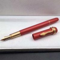 Yüksek Qualit Benzersiz Kalem Miras Koleksiyonu Çeşmesi Özel Baskı Mon Yılan Klip Modeli Stil Tükenmez Kalemler Hediye