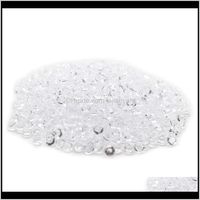 Dekorativa blommor kransar 1000p Diamant Confetti Vase Party Decoration for Weddings Bridal Shower 45mm Acrylic Crystals Filler Pärlor IYG5e