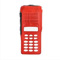 Walkie Talkie Yedek Konut Kılıfı Kapak Tam Tuş Takımı Motorola HT1250 Radyo Kırmızı