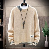 Suéteres para hombre otoño de invierno marca gruesa suéter hombres de alta calidad clásico jersey ropa suave cálido tirón homme 2021 sabios de punto