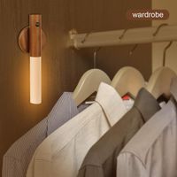 Lâmpada de parede Sensor sem fio Porta LED trava luz Armário de cozinha Guarda de guarda -roupa Detector de movimento automático portátil