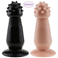 Granulo Silicone Silicone Plug Anale Spine Soft Spine Soft Plug Anale VAGINA Ano Espansione Prostata Massager Big Butt Plug Adult Sex Toys X0401
