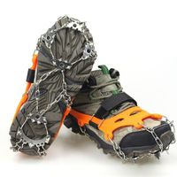 Cords, Slings And Webbing Crampons Traction Cleats 23 Spikes Stainless Steel Anti-Slip Grips Ice Snow Shoes Boots Walking Climbing Fishing H
