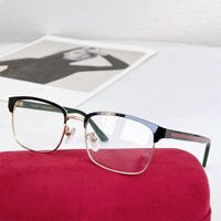 Yeni Ultra Işık Alaşım Çerçeve PC Tapınaklar Gözlük 0934 Erkek Beyefendi Stil En Kaliteli Gözlükler Basit Tasarımcı Bayan Kare Lens Gözlük