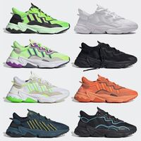 Mäns Kvinnors Present OzWeego Running Skor Utomhus Fashion Trainers Professionella Sport Sneakers Black Cloud White Pusha T X Brown Hi Res Red Runners Jogging Walking