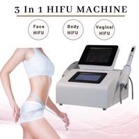 CE Onay Vajinal Sıkma HIFU Ultrasond Zayıflama Makinesi Kırışıklık Temizleme Anti-Aging Yüz Germe Salonu Kullanılan