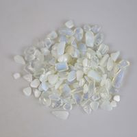 Natural Branco Cristal Cascalho Descanso Aquário Flowerpot Decoração