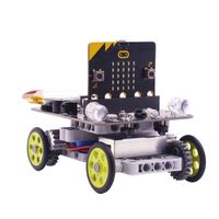Yahboom Mikro: Bit DIY 9 in 1 Programlanabilir Blok Yapı Izleme Engel Kaçınma Akıllı RC Robot Kiti