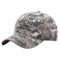Kamuflaj Trump 2020 Snapback Şapka Amerika Büyük Yine Yap Snapback Kap Nakış Beyzbol Şapkası Ayarlanabilir Spor Topu Caps Hediye
