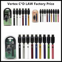 Vertex Law Law Co2 VV Kit batterie E Sigaretta 510 Thread Thread Preriscaldamento vaporizzatore di olio Preriscaldamento 350mAh Penna VAPA VAVOLTABA VARIFICA PER LA CARTUCCIA