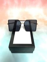 Модные солнцезащитные очки для мужчин Женщины пляж на открытом воздухе Поляризованные UV400 поставляются в 6 цветовых вариантов квадратных солнцезащитных очков с коробкой