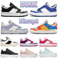 Nik Nk Low Dunk Disrupt Force Forces One Airforce Dunks 1 Uomo Donna Scarpe casual firmate Rosso Gum Ghost Pale Ivory Cactus Flower Olive Platform Sneakers Scarpe da ginnastica