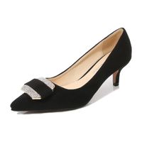 Отсуть обувь Odinokov 2021 роскошные женщины 5 см удобные насосы на низких каблуках офис дизайнерские дизайнерские черные каблуки выпускной вечер