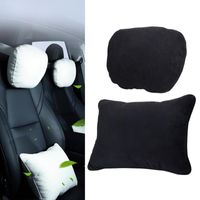 Almofadas de assento travesseiro de cabeça de cabeça de carro no pescoço e kit de almofada de suporte lombar para dirigir para dirigir em casa escritório