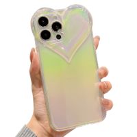 Love Gradient Transparent Phone Cases For Iphone 13 11 12 Pr...