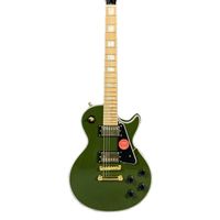 High Quality 6 Strings Custom Solid Electric Guitar Bridge Tuner Maple Fretboard Mahogany Body And Neck 22 Frets