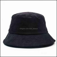Stingy Brim Hats & Caps Hats, Scarves Gloves Fashion Accessories Hat Herfst Winter Retro Corduroy Emmer Designer Streetwear Visser S Beach C
