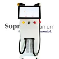 HY Diode Laser Hair Removal machine witn double handles fast...