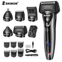 Multi-function Electric Shaver Men's Razor for Trimmer Clipper Beard Man Shaving Machine Shavers Hair and Personal Care Home 220222