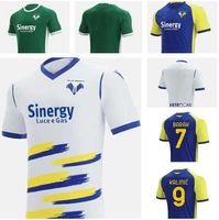 2021 2022 Hellas Verona Soccer Jerseys 21/22 Simeone ILic Caprari Kalinic Barak Faraoni Lazovic Ma Home Football Shirts Top