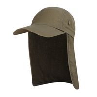 Angelkappe einstellbar mit Ohr-Hals-Klappen-Abdeckung Sunshade-Klappmütze Wasserdichte Sporthut im Freien Hüte